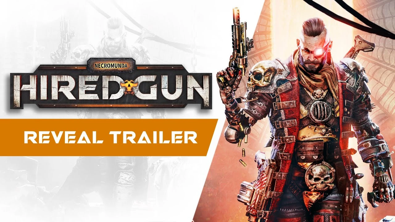 Анонсирующий трейлер Necromunda: Hired Gun
