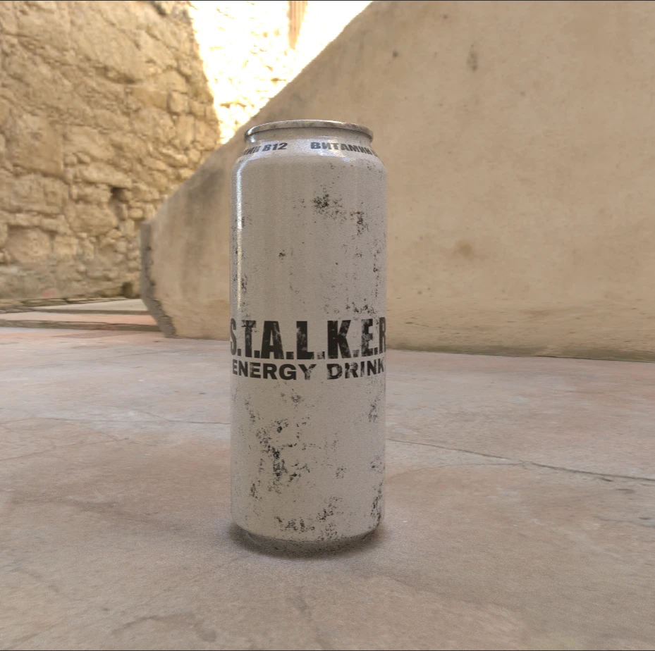 S.T.A.L.K.E.R. 2: Heart of Chornobyl "Ретекстурирование банки с Энергетиком"