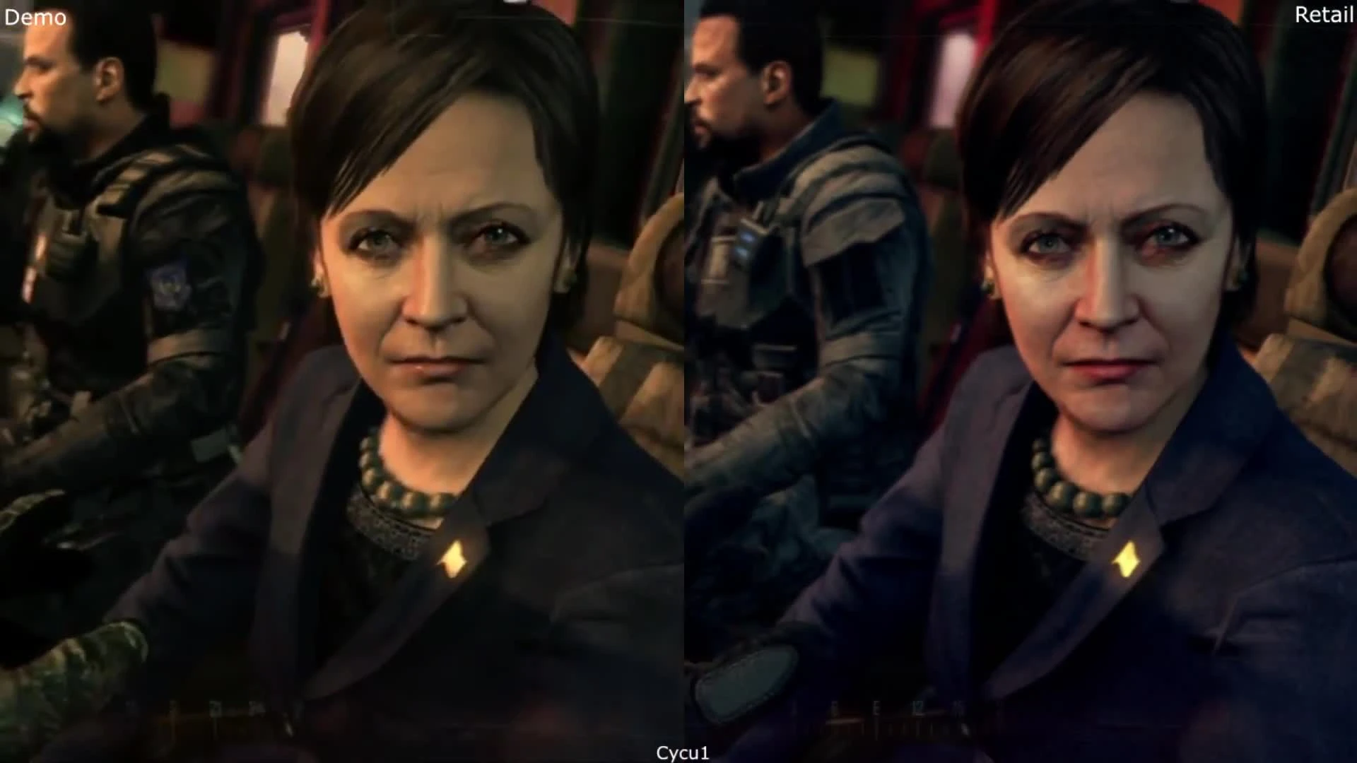 Сравнение графики - Call of Duty Black Ops 2 E3 2012 Demo vs Retail PS3 (Cycu1)