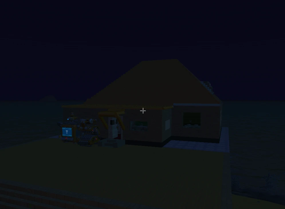 Scrap Mechanic "Дом у озера (в режиме выживания)"