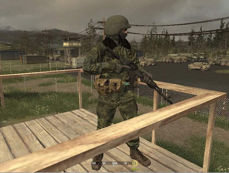 Call of Duty 4: Modern Warfare "Новые скины для мода Русская разведка - Диверсанты"