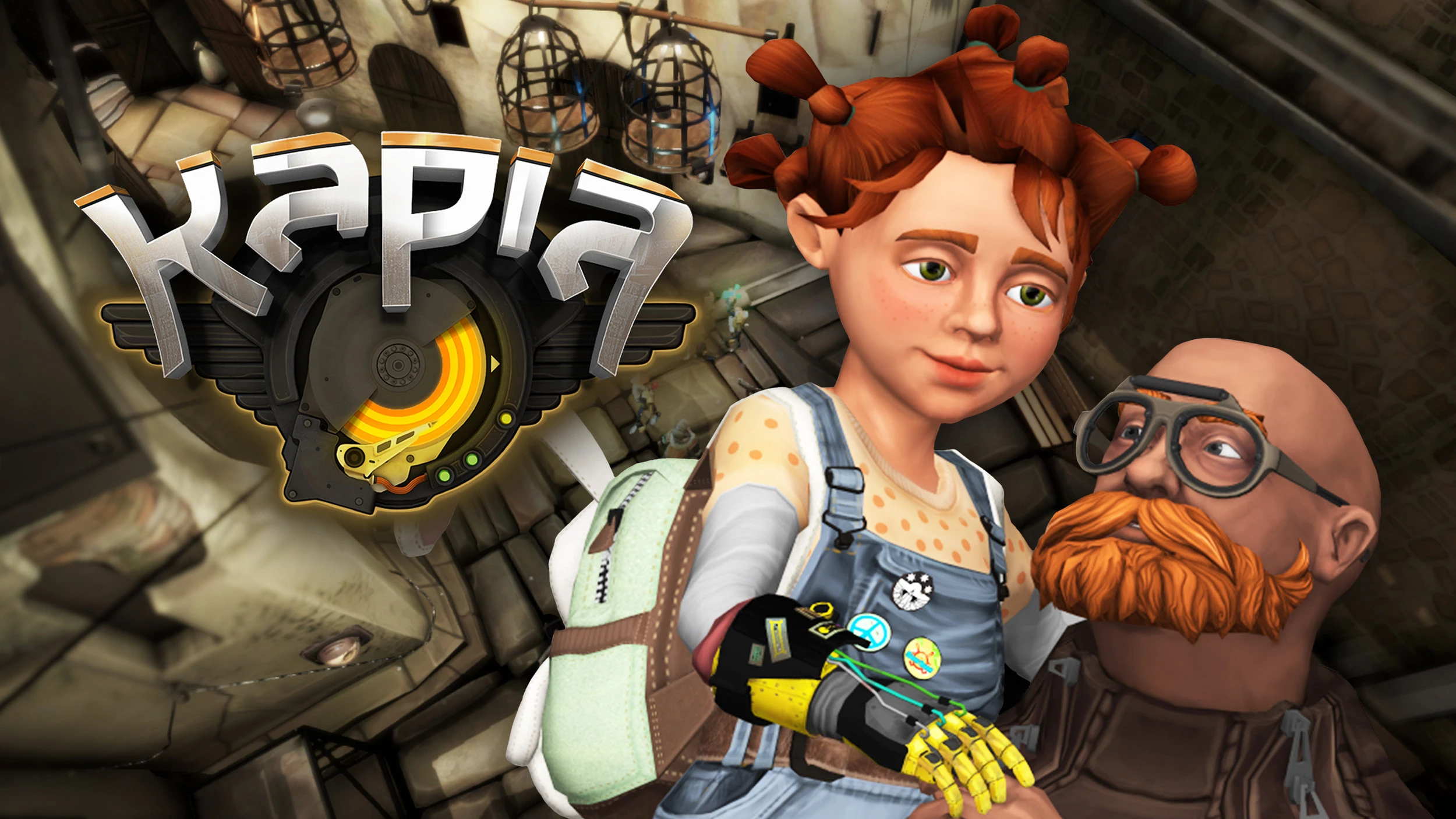 Геймплей постапокалиптического квеста KAPIA