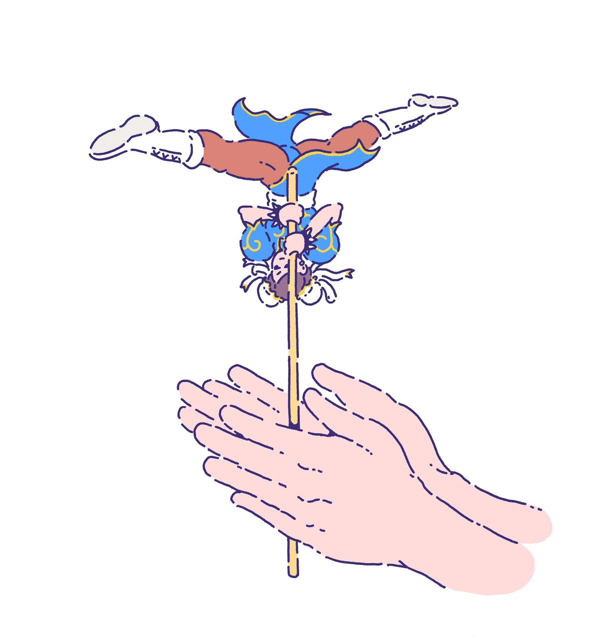 Может быть так Чун-Ли училась приёму?