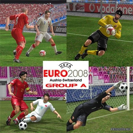 PES 08 "Euro 2008 - Group A kits pack"
