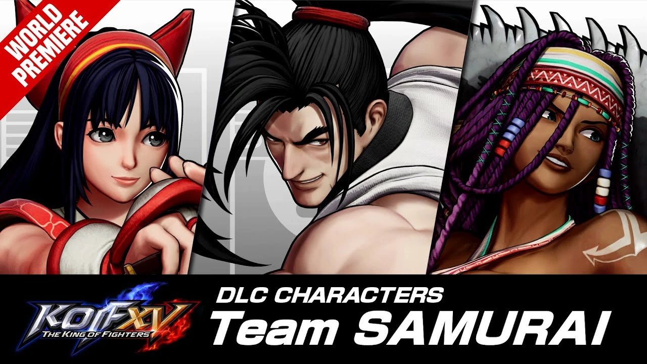 Трейлер DLC Team Samurai для файтинга The King of Fighters 15