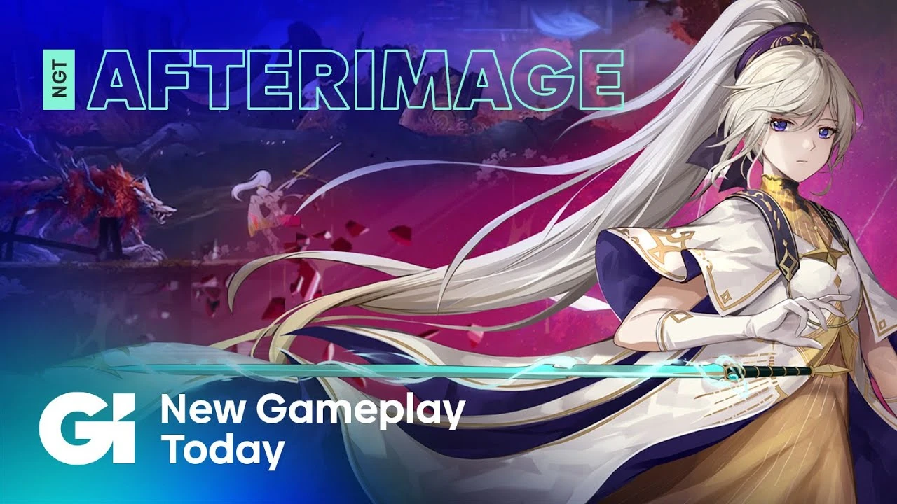 16 минут геймплея рисованной метроидвании Afterimage