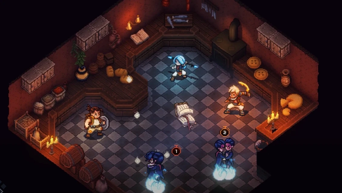 Новый геймплейный ролик Sea of Stars демонстрирует драку на кухне