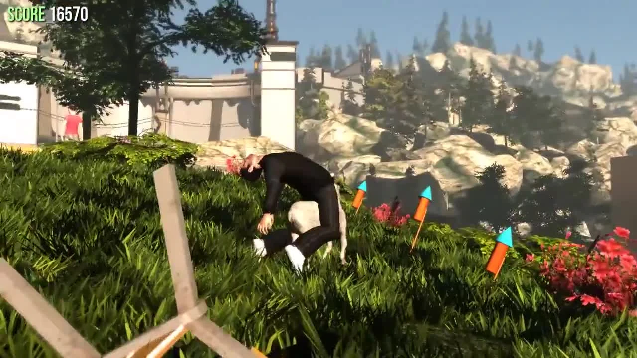 Goat Simulator - Мёртвый всадник