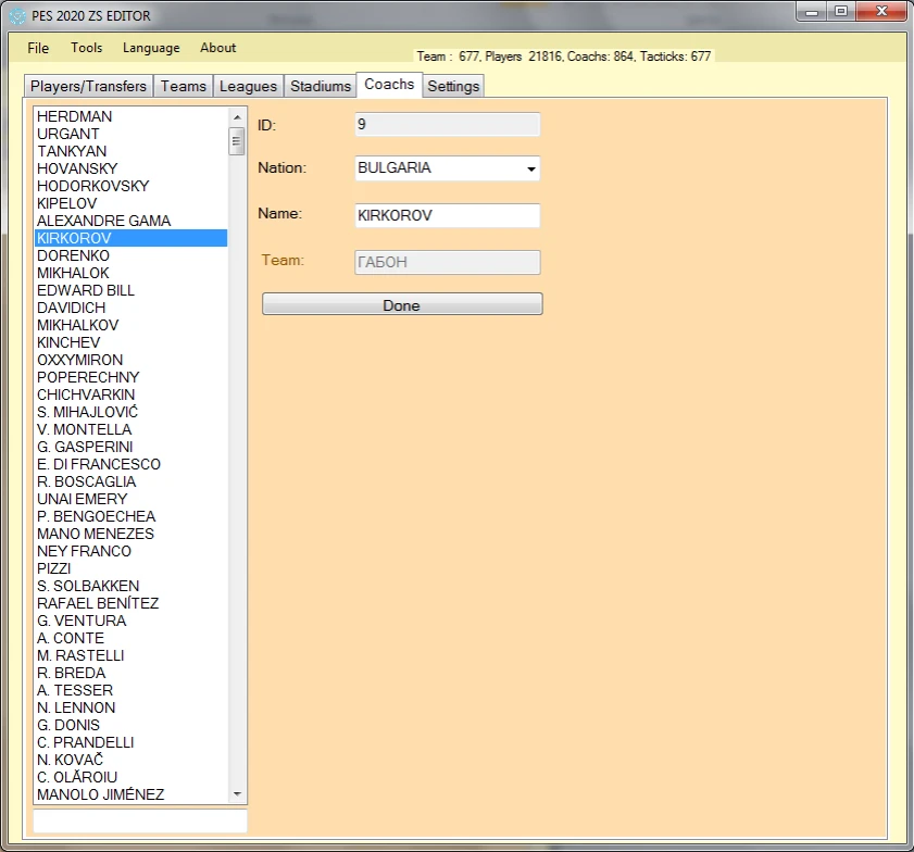 eFootball PES 2020 "PES ZS EDITOR 2020 by buhalo88"