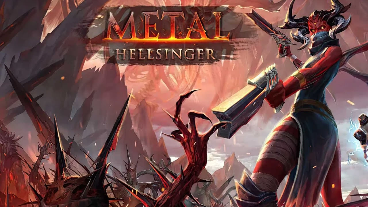 Metal: Hellsinger - дикая смесь Doom и Rock Band (а также Painkiller, Shadow of the Damned, Devil May Cry и т.д.)