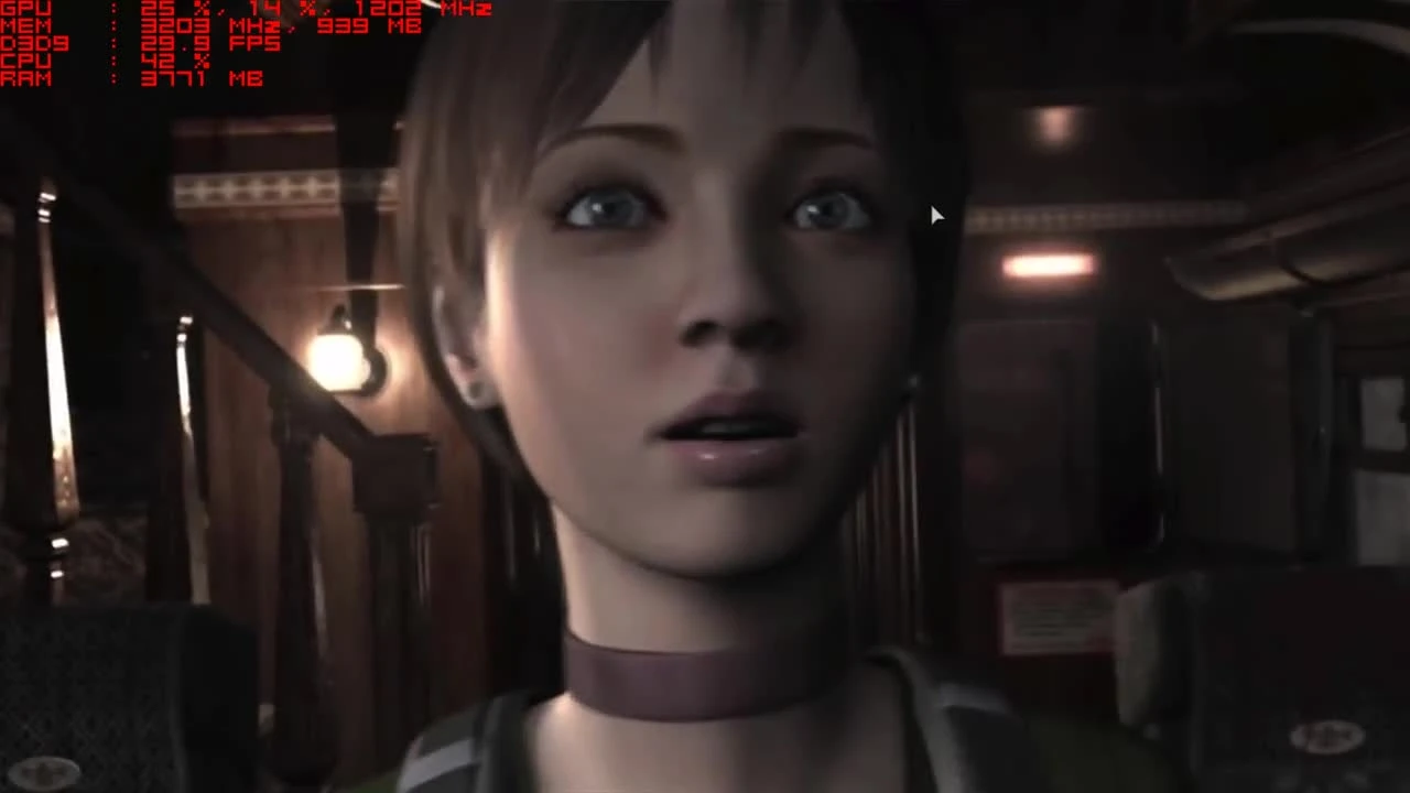 Resident Evil 0 HD Remaster Геймплей i5-4690K GTX 750 TI