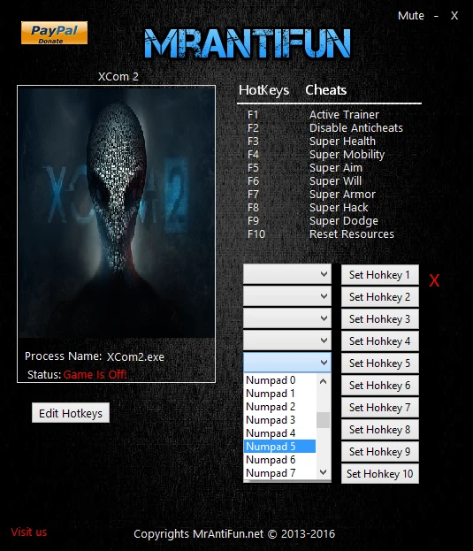 XCOM 2 - War of the Chosen: Трейнер/Trainer (+8) [Update: 14.10.2018] {MrAntiFun}