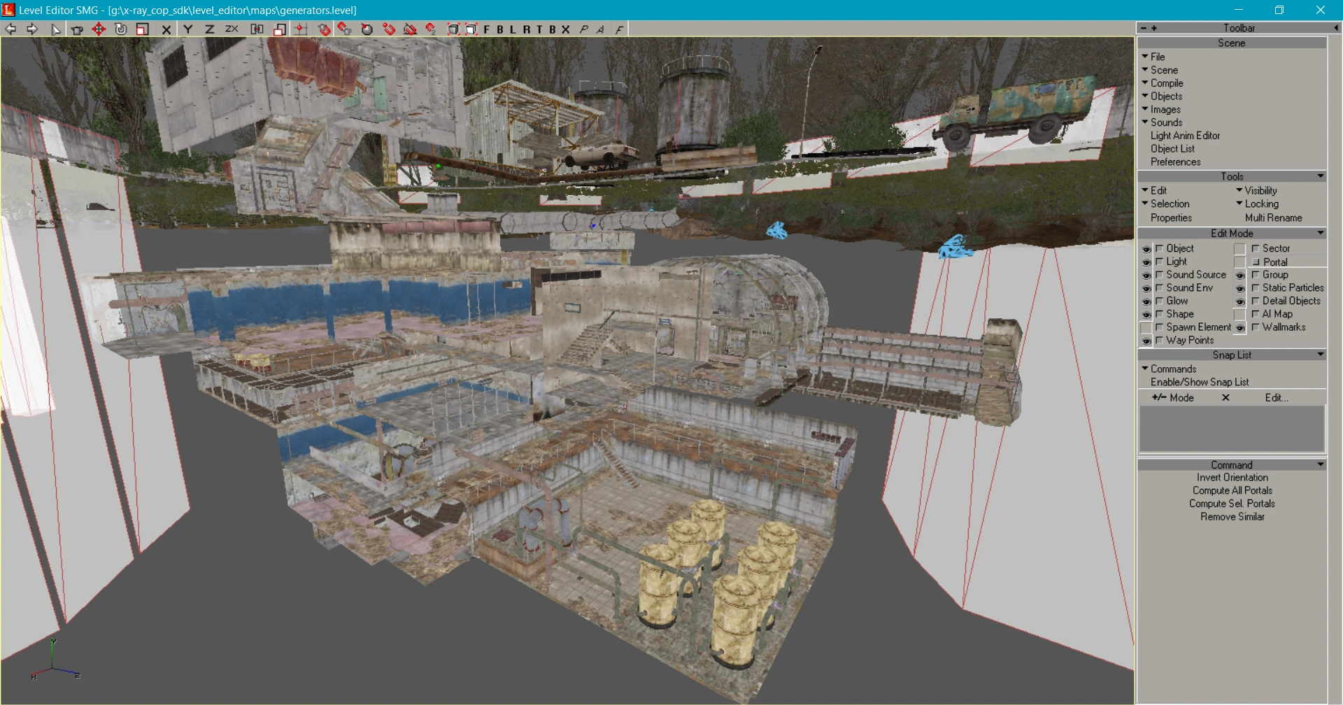 S.T.A.L.K.E.R.: Shadow of Chernobyl "Объединённые генераторы и варлаб"