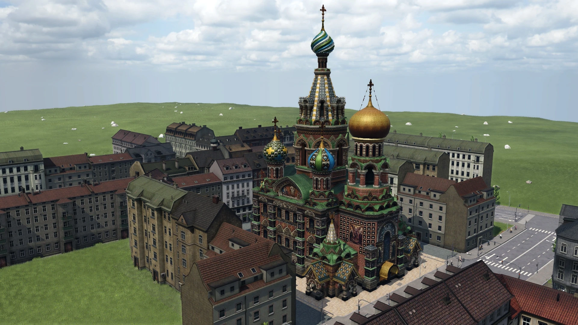 Transport Fever 2 "Церковь Спаса на Крови"