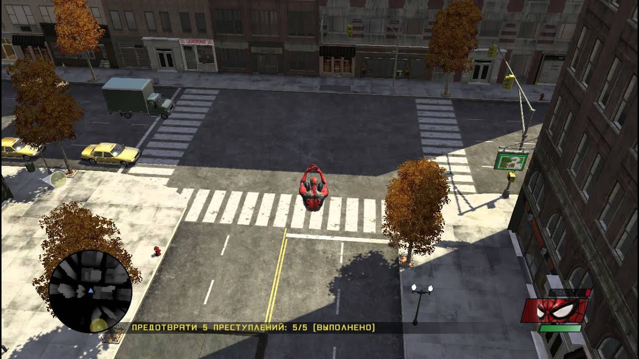 Spider-Man: Web of Shadows "Эффекты от рук в виде молний."