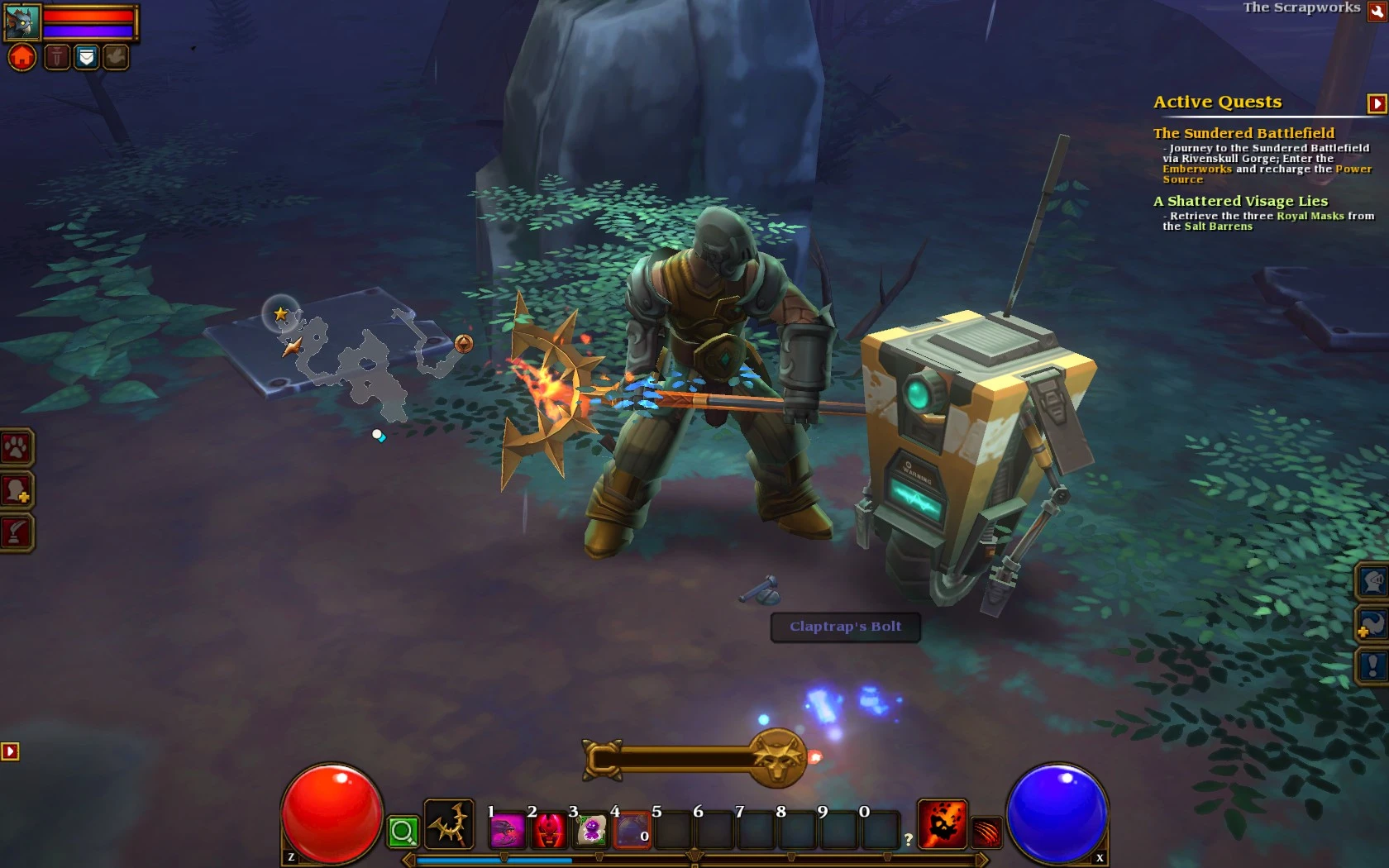 Железяка в Torchlight II