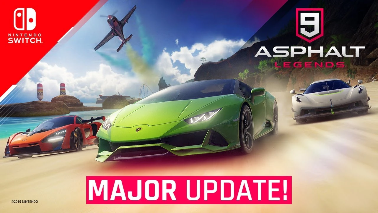 Для Asphalt 9 вышло мажорное обновление с новыми треками, тачками и многим другим