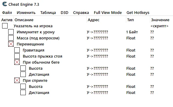 Little Nightmares 2 Enhanced: Таблица для Cheat Engine {partizan0104}
