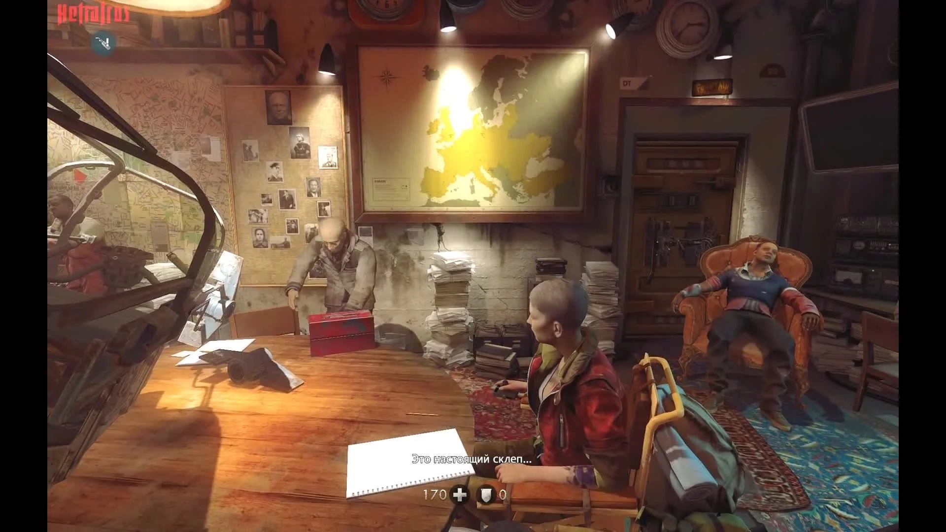 Wolfenstein: The New Order HARDCORE прохождение - глава 9