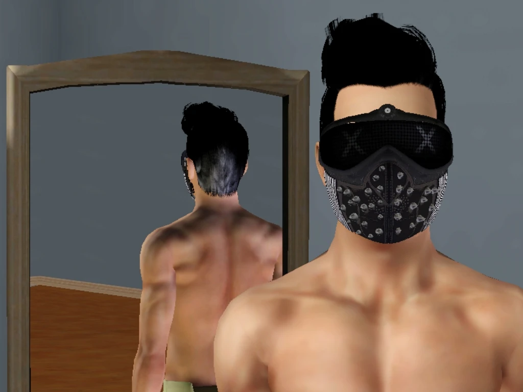 The Sims 3 "Военная маска"