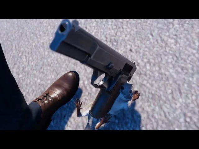 Все добивания Белки с оружием