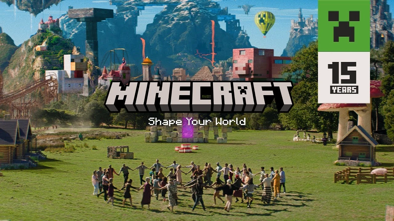 Minecraft отмечает своё 15-летие забавным роликом с живыми актерами