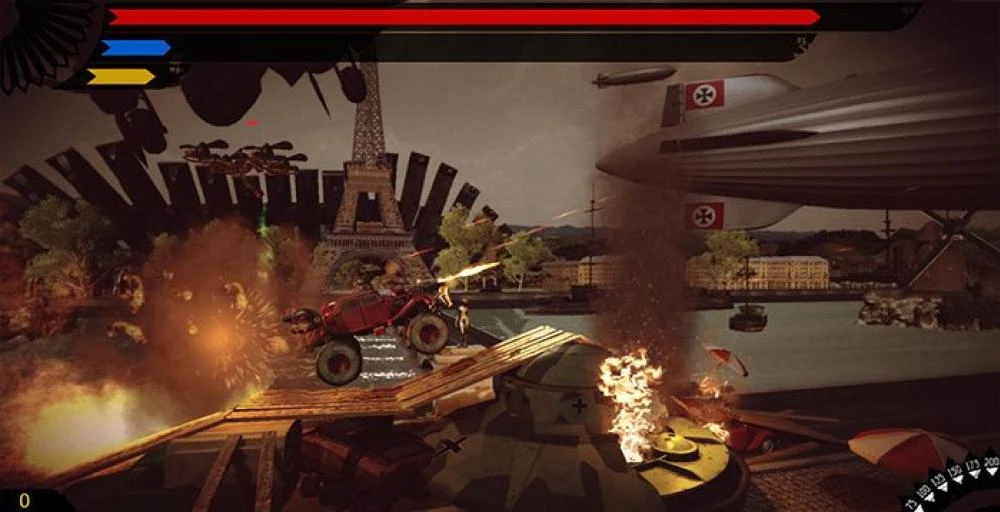 Каскадёрский экшен Ironkraft появился в Steam