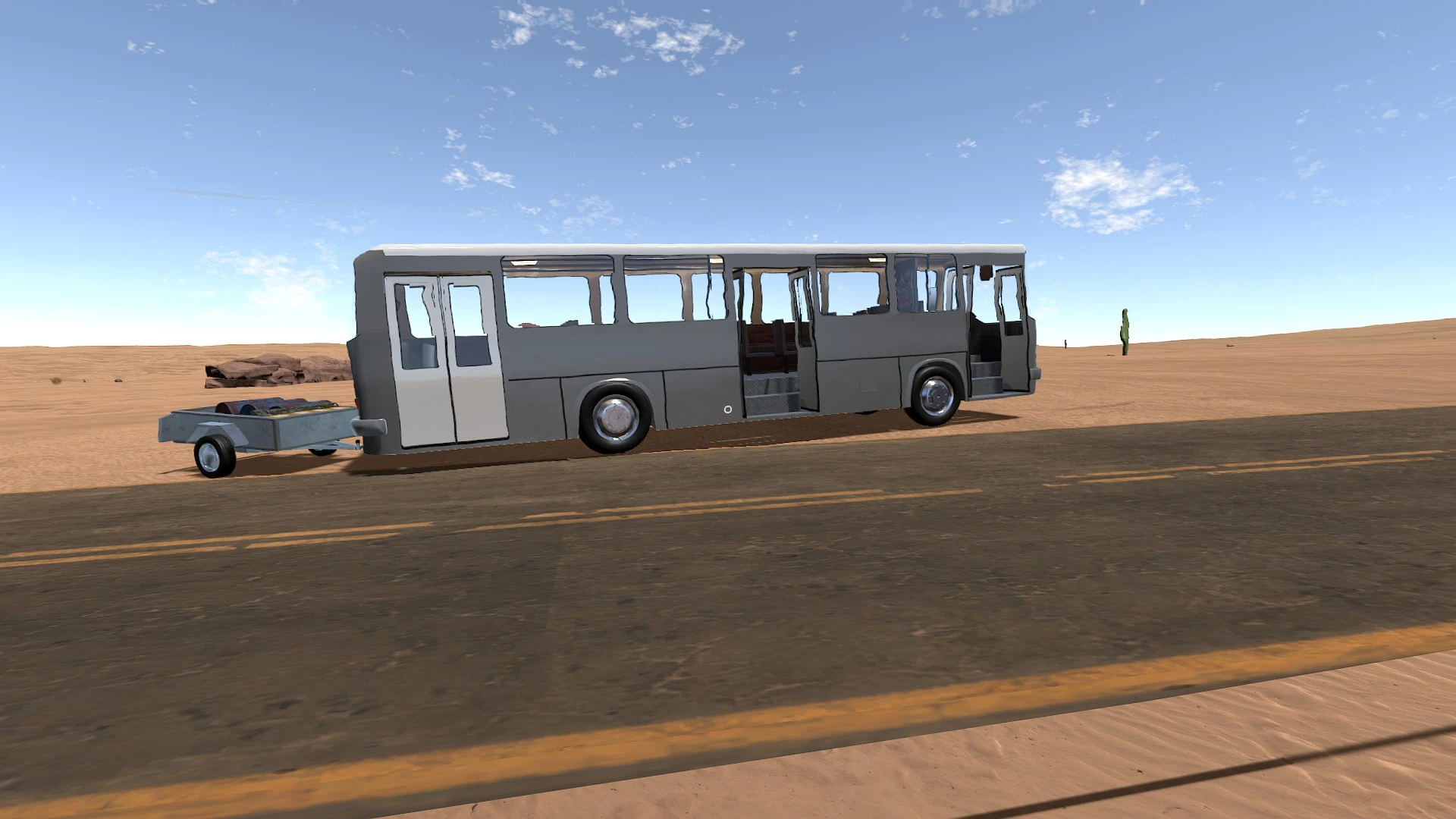 The Long Drive "Сохранение - Автобус около дома"