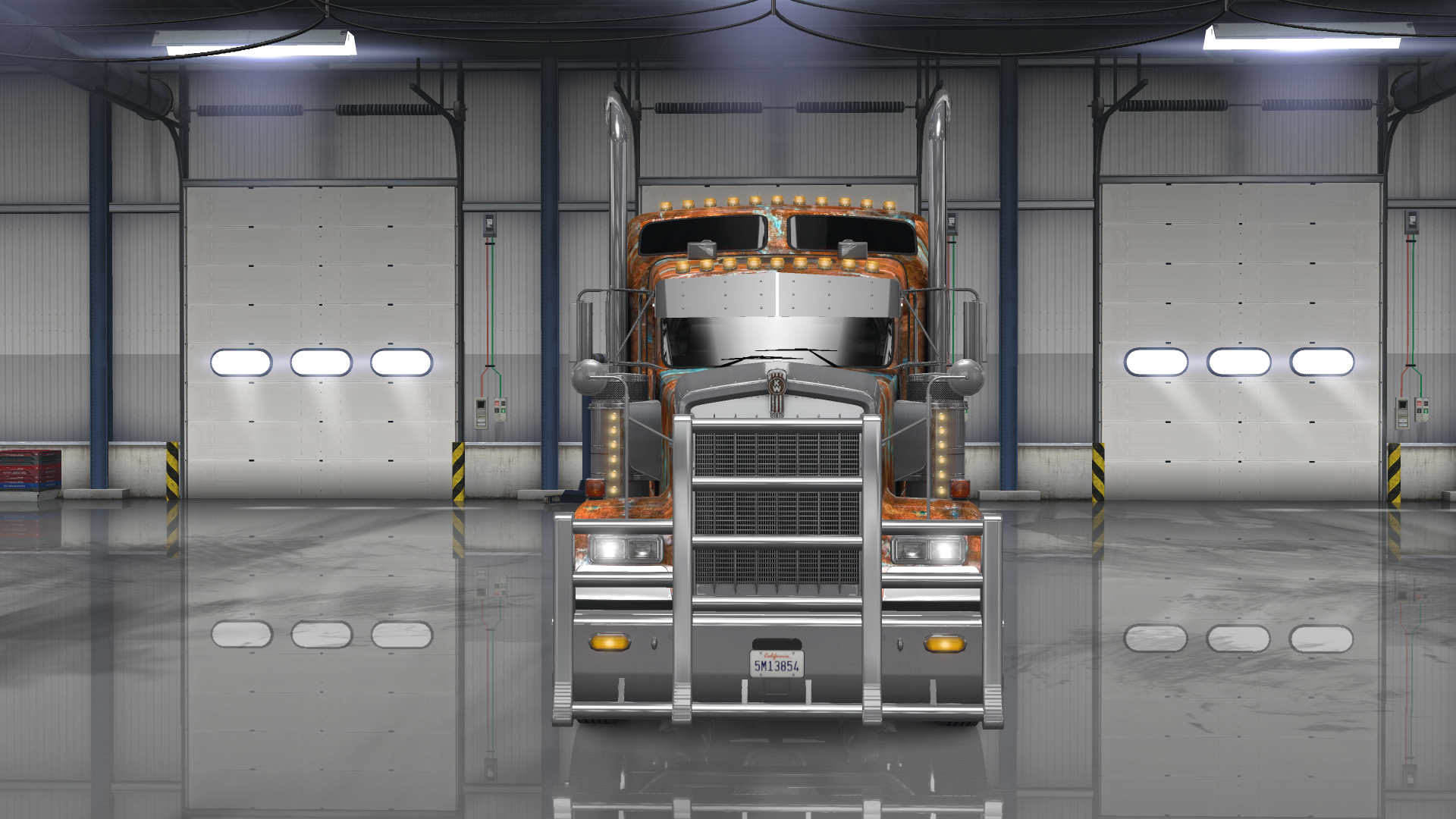 American Truck Simulator "Ржавый Kenworth W900 / Rust Kenworth W900"