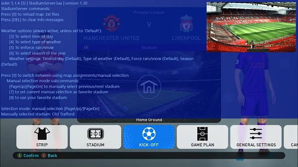 PES 2019 "Stadium Server v1.3 for Sider 5.1.4"
