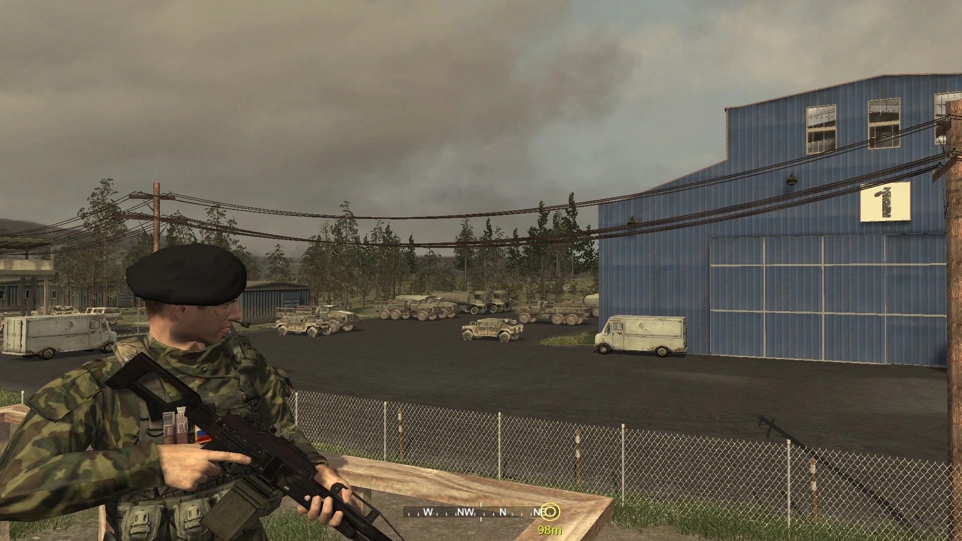 Call of Duty 4: Modern Warfare "Комбинированный мод Чеченская война и пулемёт печенег"