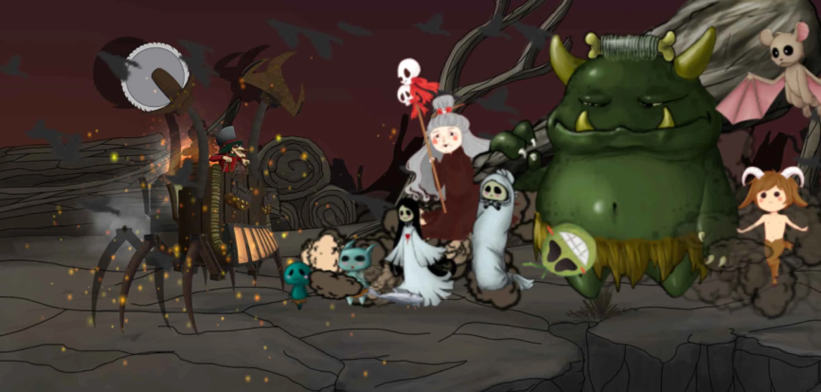 Двухмерное приключение Ghost Parade выйдет на PlayStation 4, Nintendo Switch и PC в 2019 году