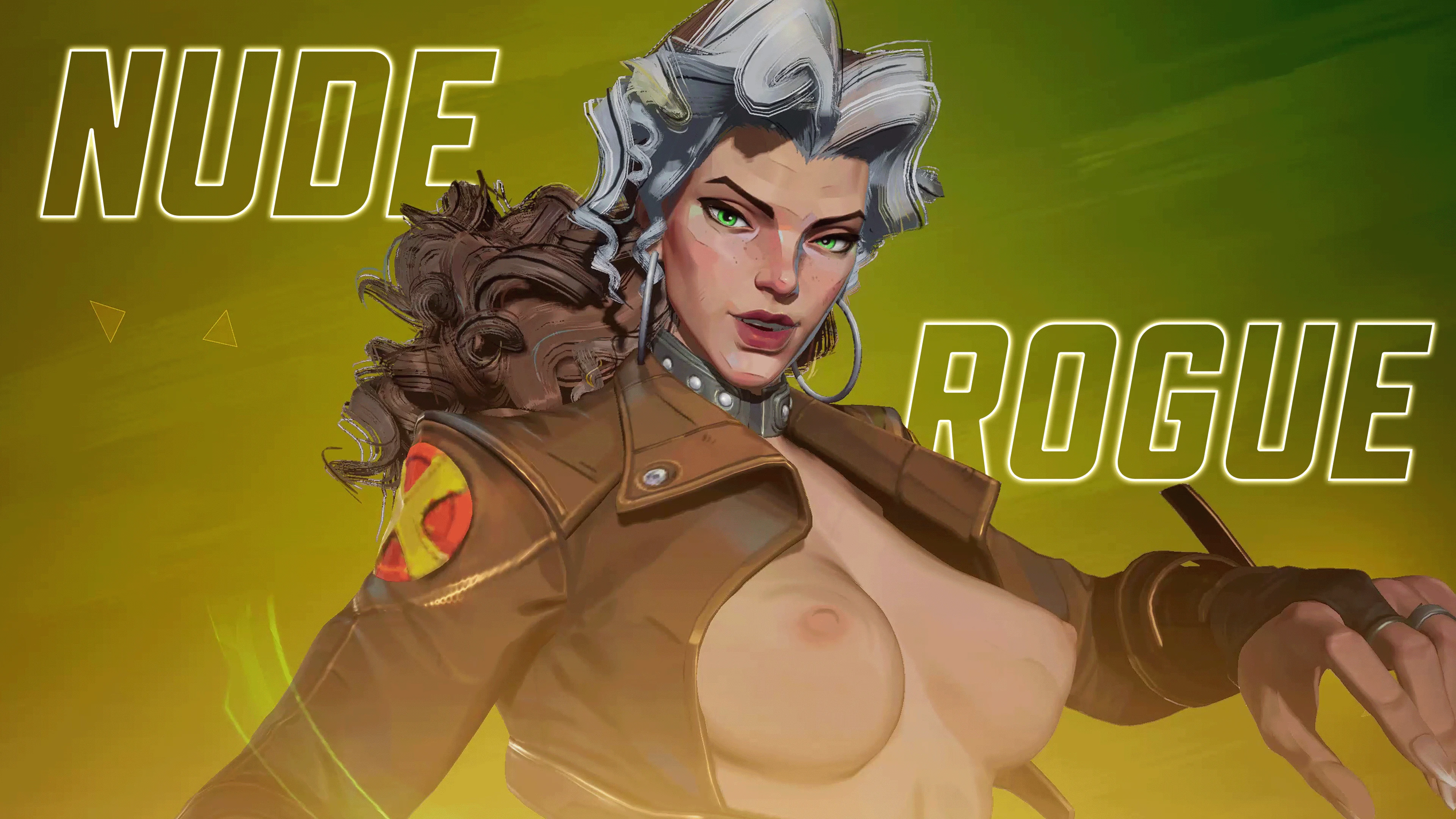 Marvel Rivals "Голая Rogue"