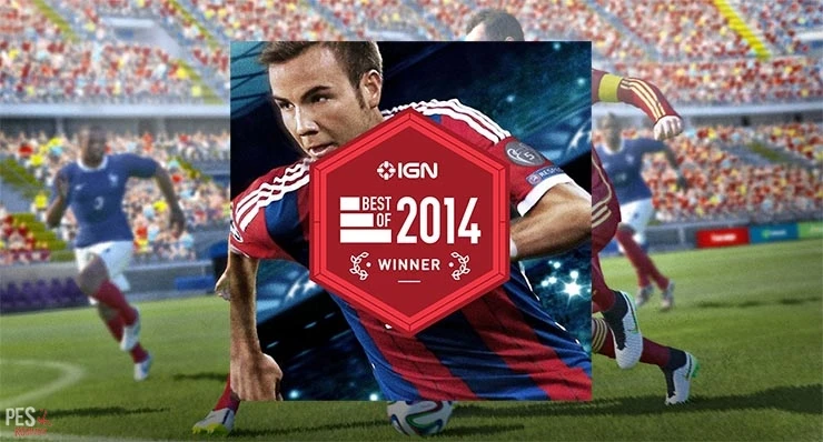 Pro Evolution Soccer 2015 - лучшая спортивная игра 2014 года