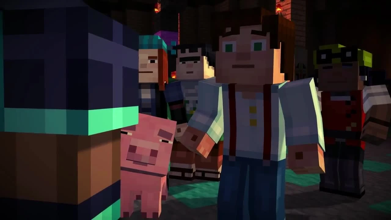 Вышел второй эпизод Minecraft: Story Mode
