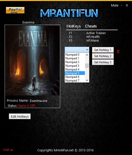 Exanima: Трейнер/Trainer (+2) [0.7.0.6d] {MrAntiFun}