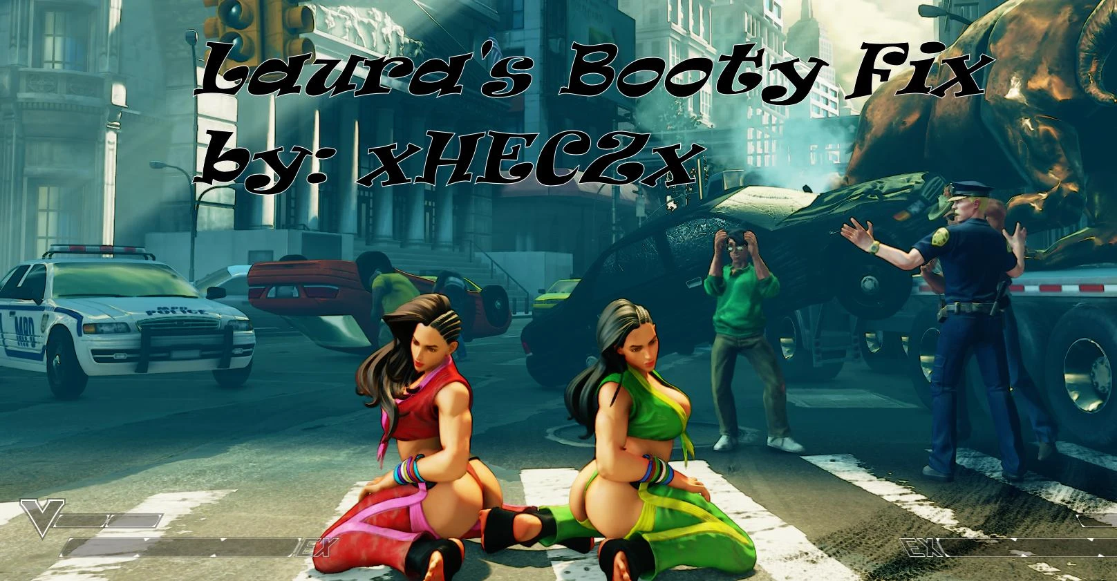 Street Fighter 5 "Laura Matsuda Booty Mod для Steam-лицензии"