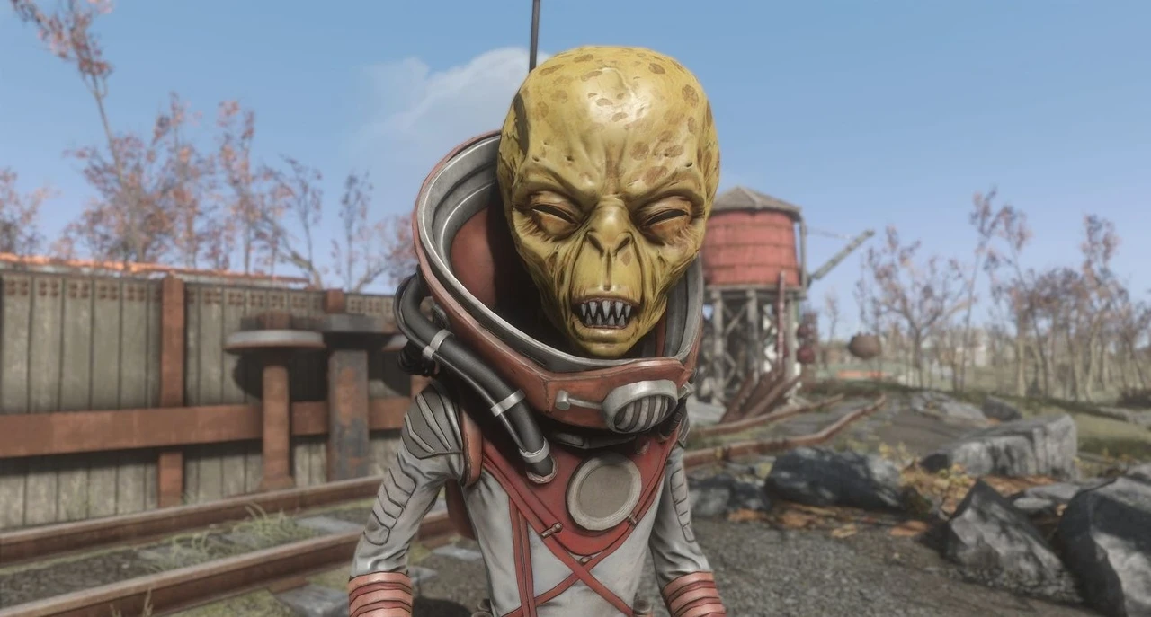 Fallout 4 "Инопланетяне в HD (2к версия)"