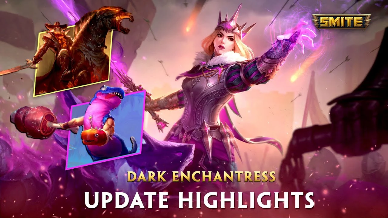 В SMITE появилась Темная колдунья Моргана