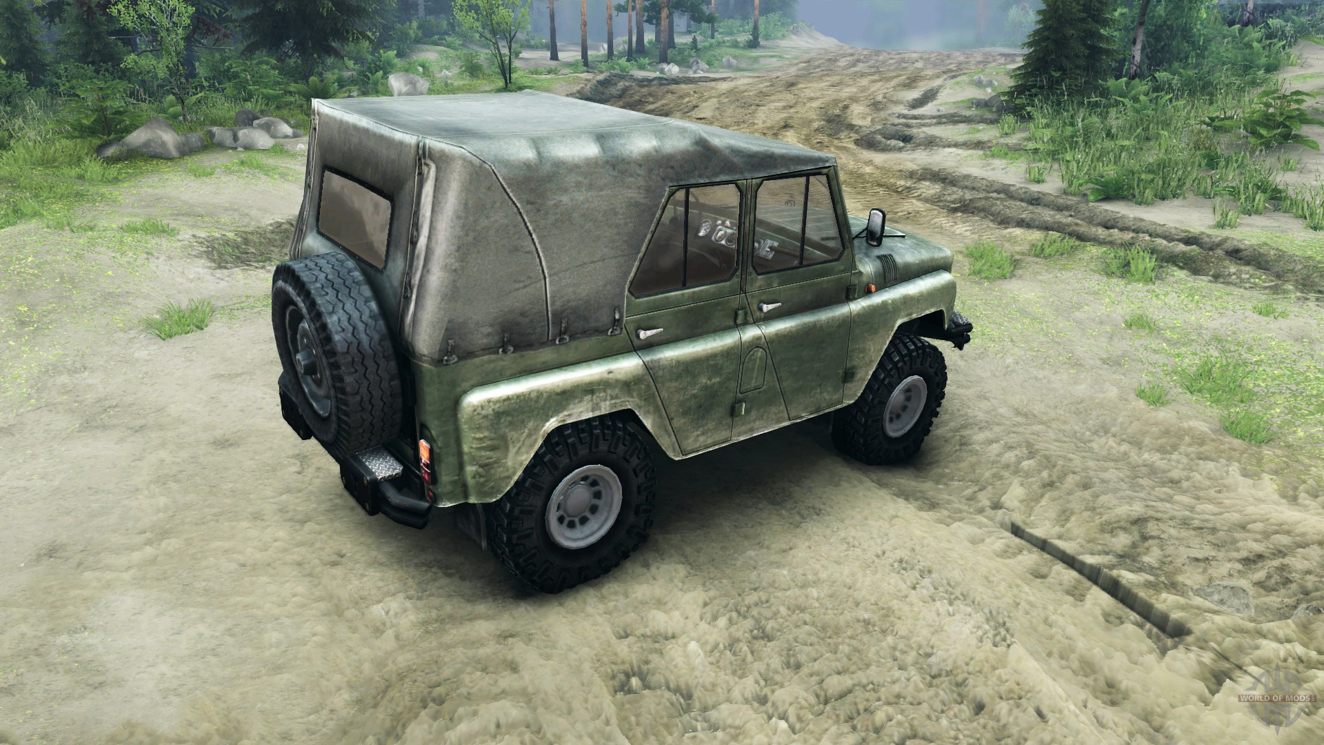 Spintires - Грузовики - УАЗ-469
