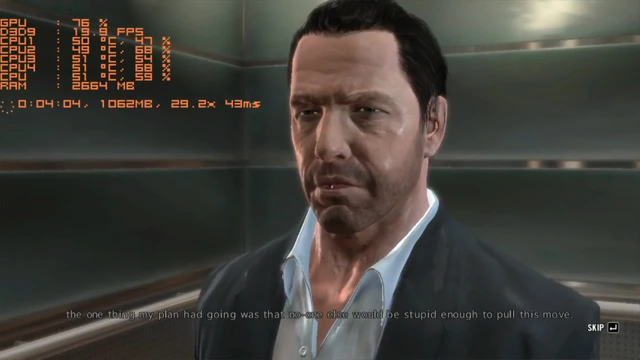 Max Payne 3 - Pentium G4560 - Intel HD 610 - 8GB RAM - 720p