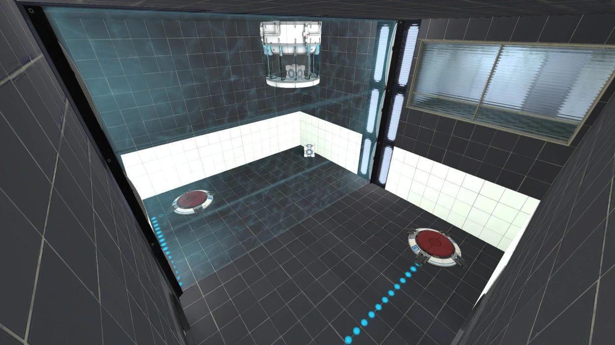 Portal 2 "Карта - Лёгкий тест поля"