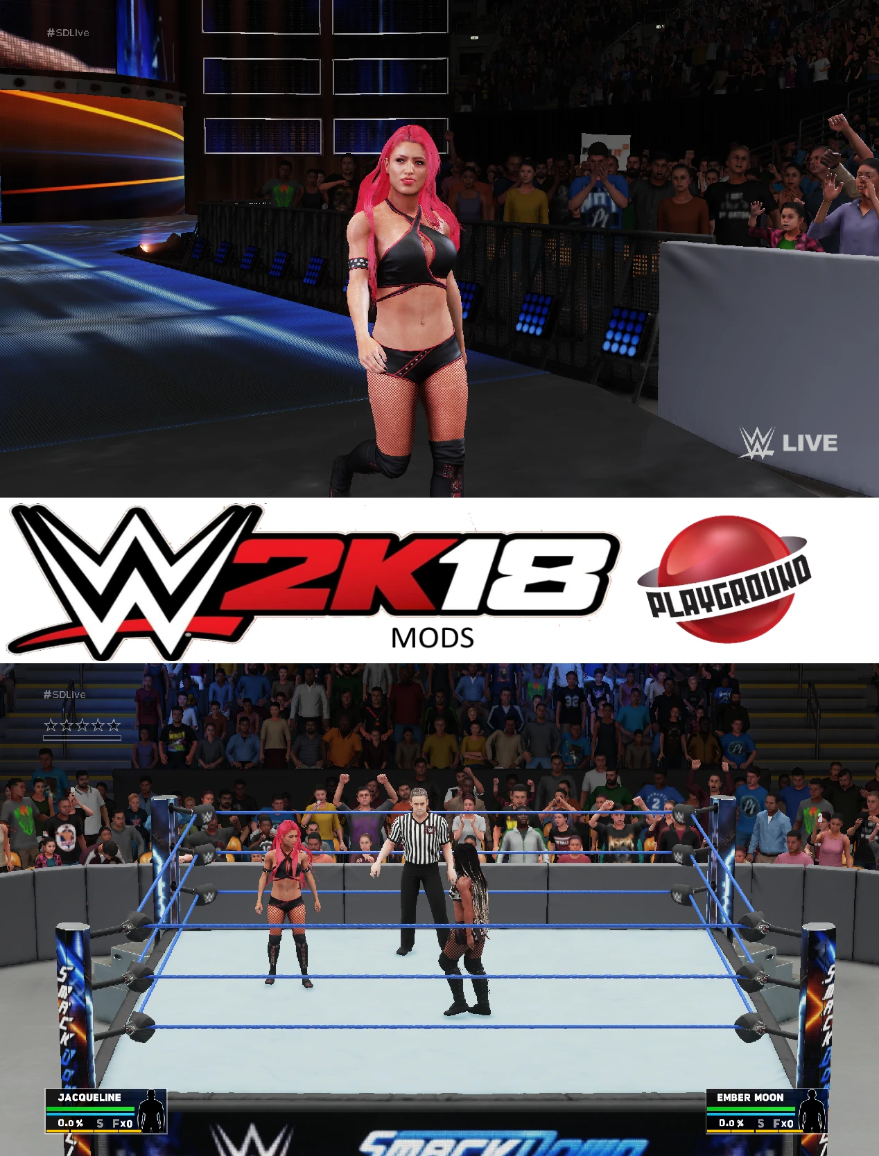 WWE 2K18 "Eva Marie MOD"
