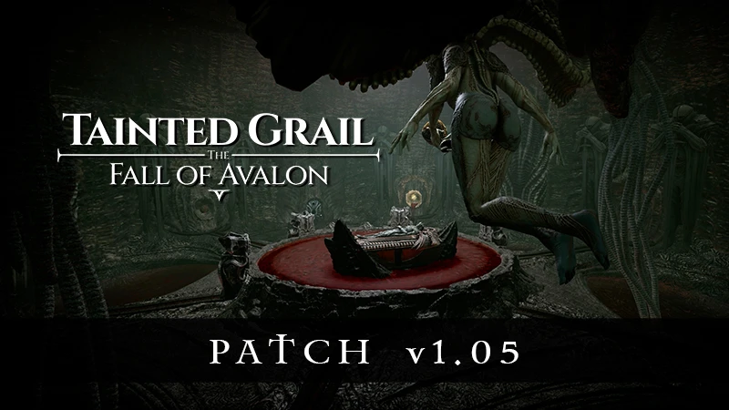 Для Tainted Grail: The Fall of Avalon вышел патч 1.05