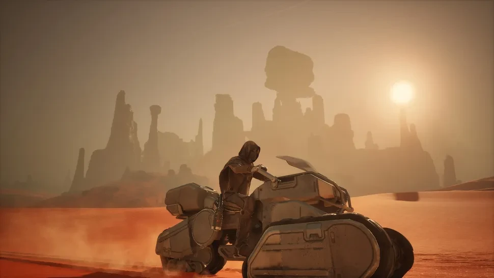 Как собрать песчаный мотоцикл в Dune: Awakening - ремонт транспорта и уход за ним