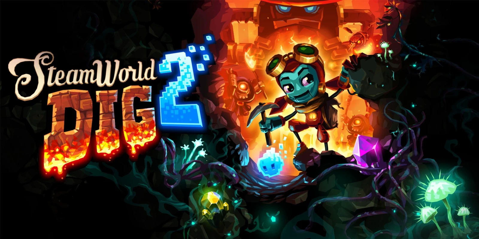 В Steam началась бесплатная раздача игры SteamWorld Dig 2