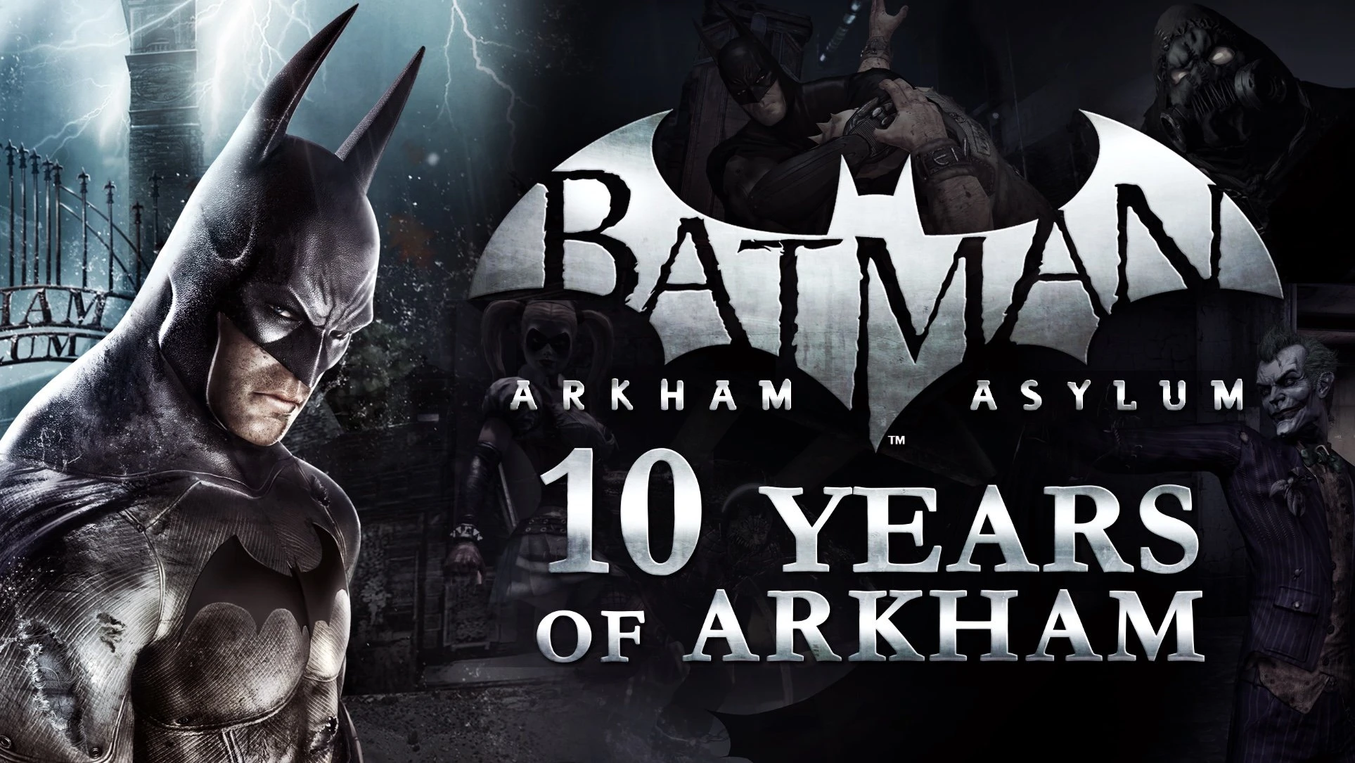 Batman: Arkham Asylum исполняется 10 лет