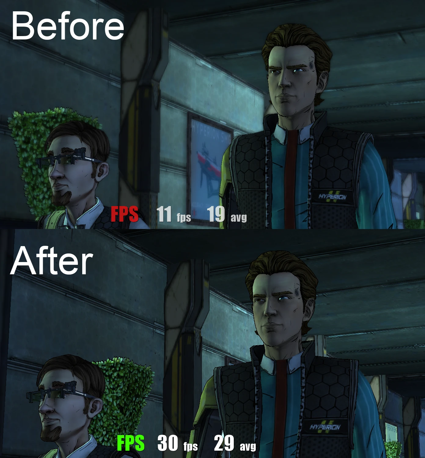 Tales from the Borderlands "Повышение FPS / Increase FPS"