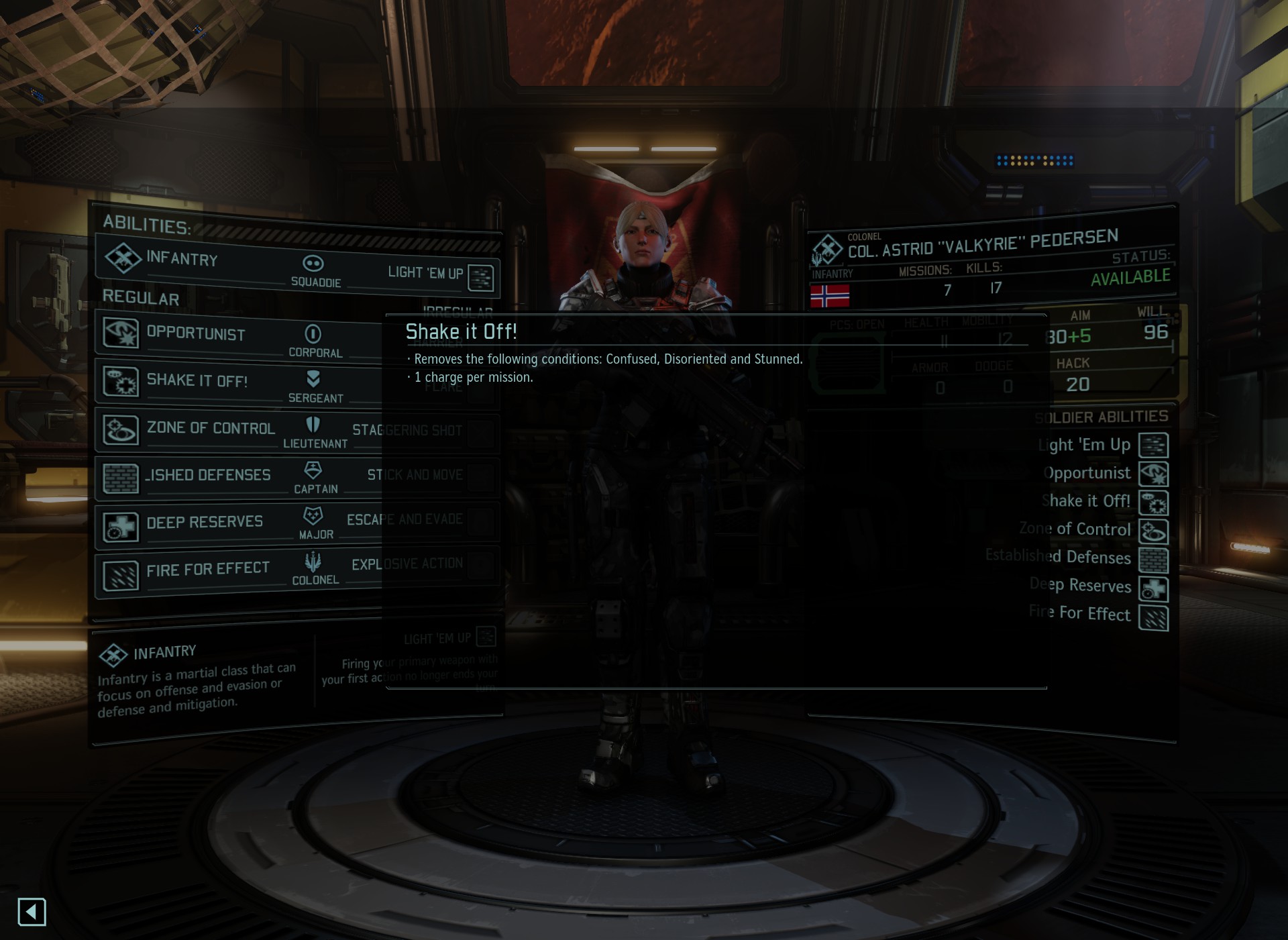 XCOM 2 "Lucubrations Infantry Class"