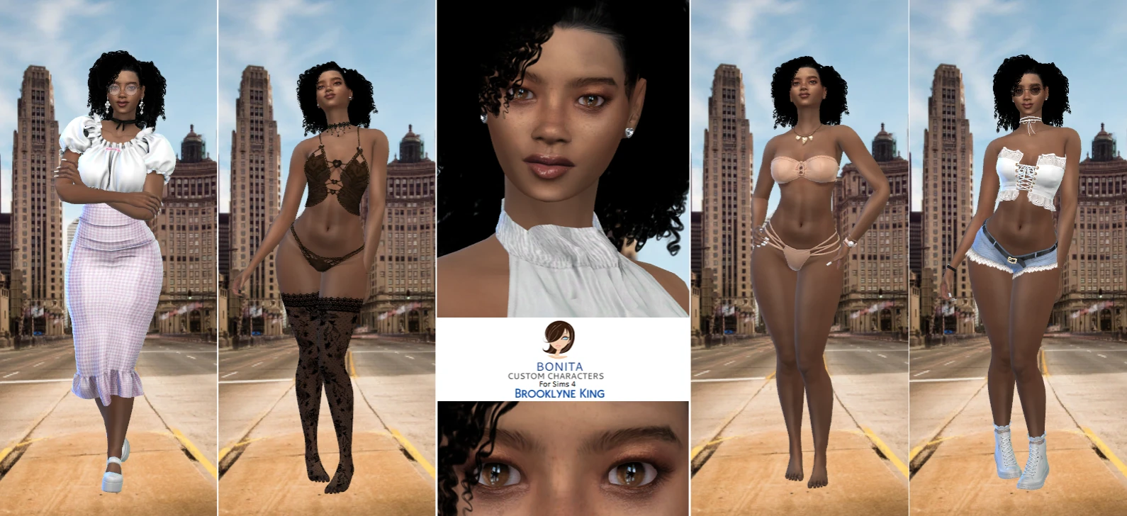 The Sims 4 "Персонаж - Бруклин Кинг"